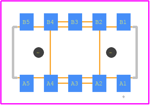 0791099510 - Molex PCB footprint - Other - Other - 0791099510-2