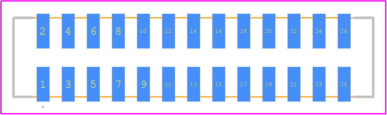 0878322619 - Molex PCB footprint - Other - Other - 0878322619-1