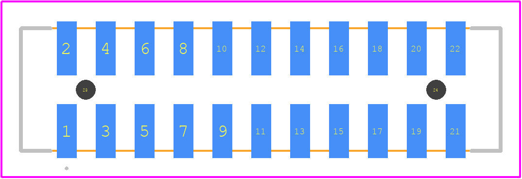 0878322270 - Molex PCB footprint - Other - Other - 0878322270-2