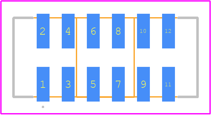 0878325243 - Molex PCB footprint - Other - Other - 0878325243-1