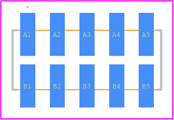 0713083111 - Molex PCB footprint - Other - Other - 0713083111-1