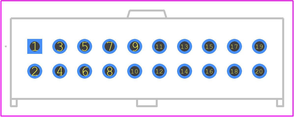 0918141220 - Molex PCB footprint - Other - Other - 0918141220-2