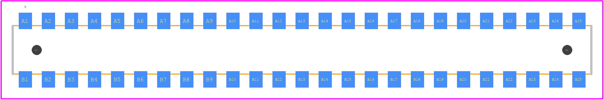 2173981324 - Molex PCB footprint - Other - Other - 2173981324-2