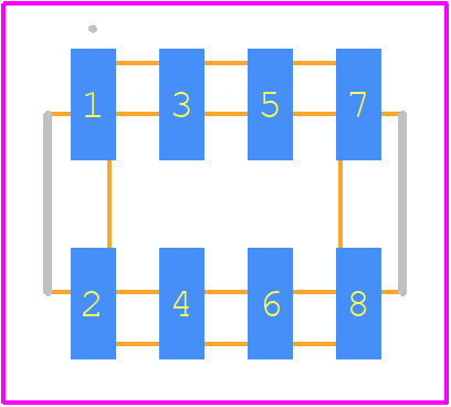 0877628108 - Molex PCB footprint - Other - Other - 0877628108-2