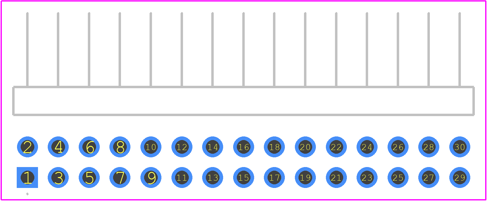 0050348535 - Molex PCB footprint - Other - Other - 0050348535-2