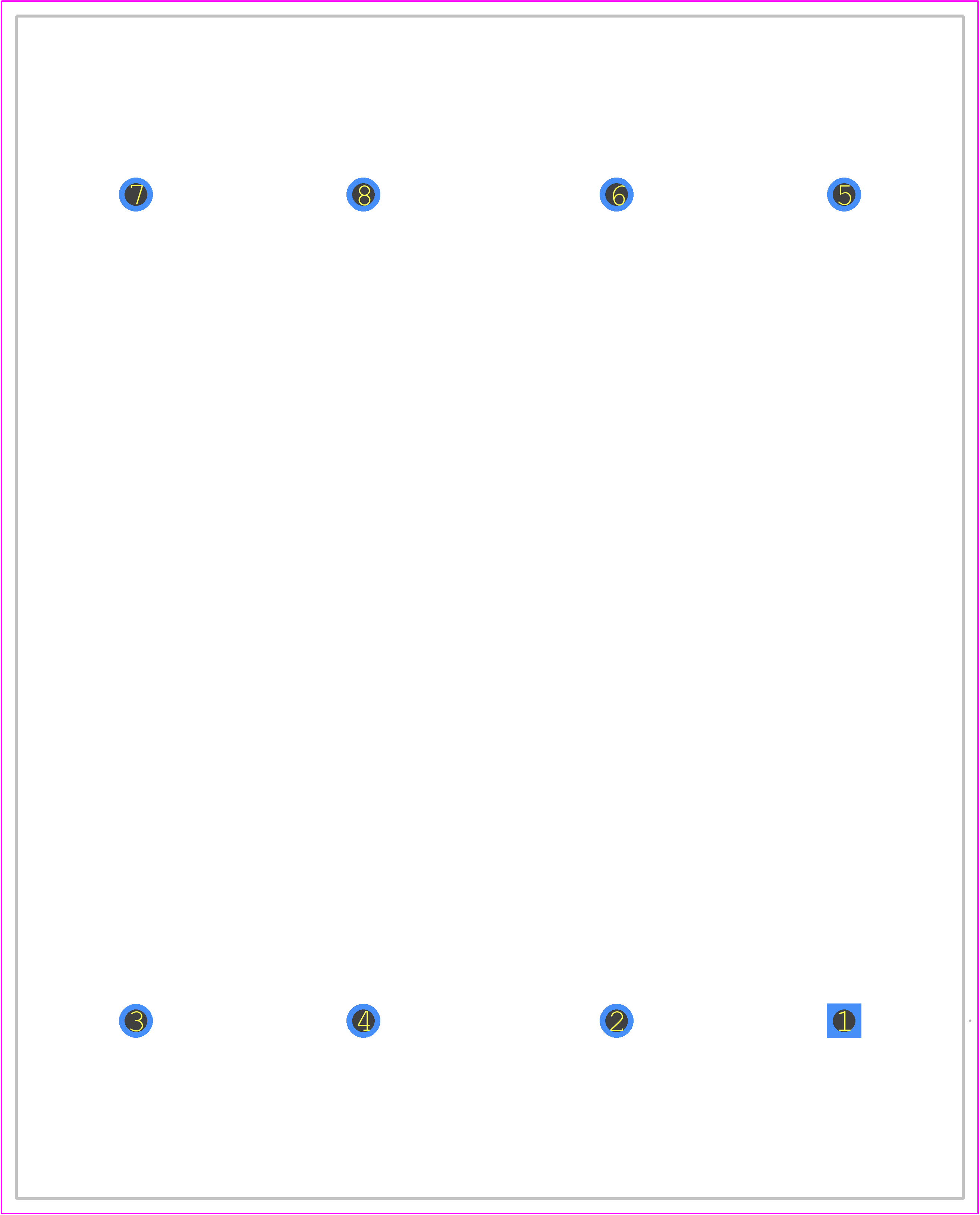 FP56-850 - Triad Magnetics PCB footprint - Other - Other - FP56-850-1