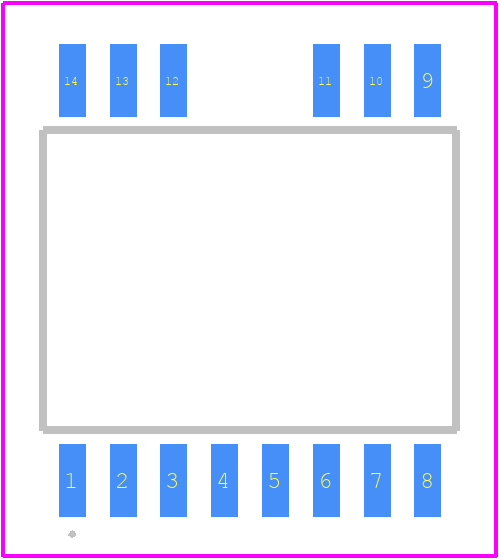 2ED3141MC12LXUMA1 - Infineon PCB footprint - Other - Other - PG-DSO-14-71_2026-2.2