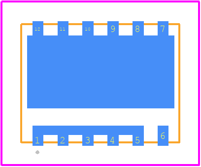 IQFH68N06NM5ATMA1 - Infineon PCB footprint - Other - Other - PG-TSON-12-1