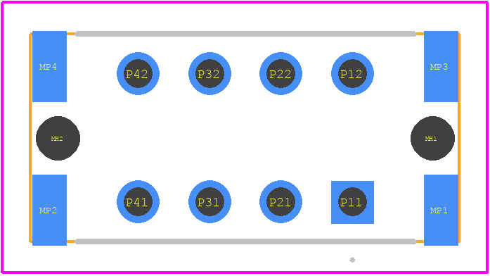 15620042701333 - HARTING PCB footprint - Other - Other - 15620042701333-1