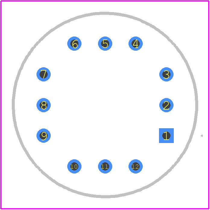 S8746-01 - Hamamatsu PCB footprint - Other - Other - TO-8_2026-1.2