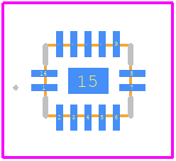 74AHC30BQ/GX - Nexperia PCB footprint - Other - Other - SOT762-1_2026-1.1