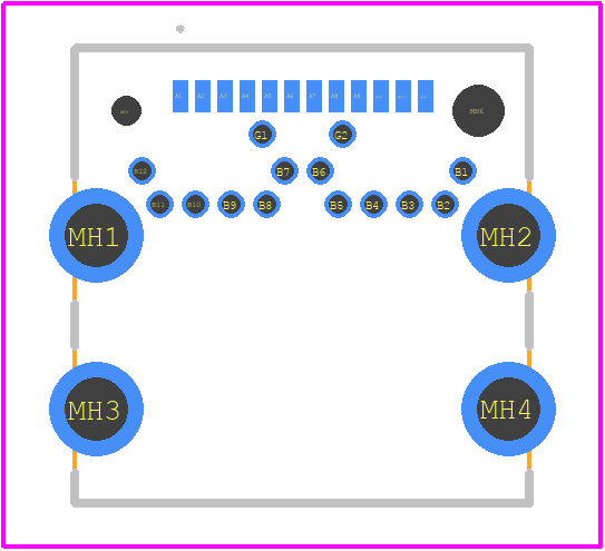SS-52400-005 - Cinch Connectivity Solutions PCB footprint - Other - Other - SS-52400-005-3