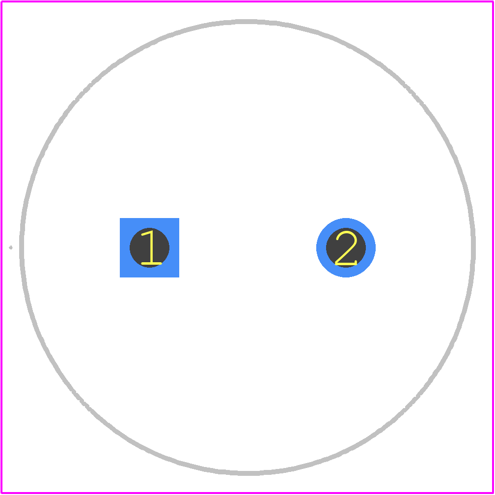 EET-HD2S271HJ - Panasonic PCB footprint - Other - Other - 22mm x 50mm