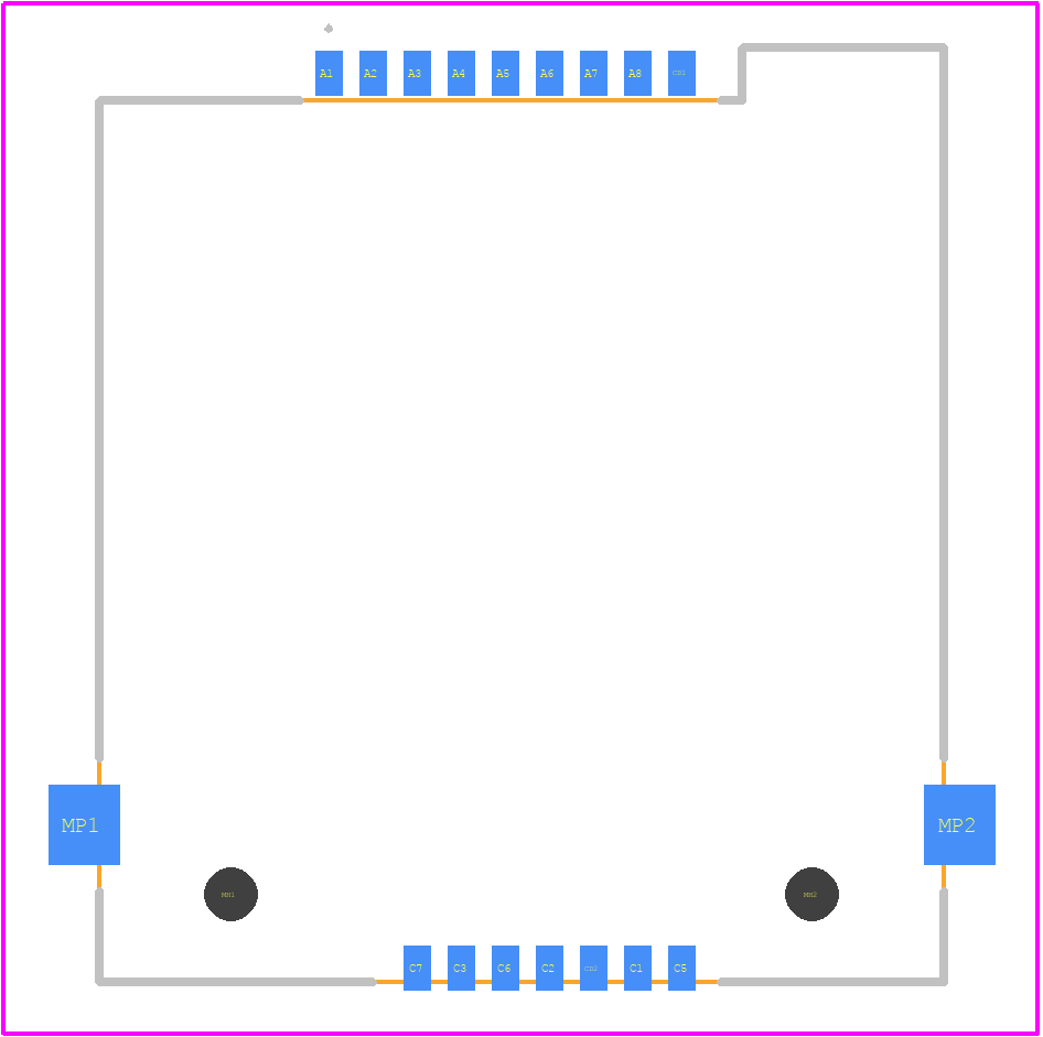 115U-B210 - ATTEND PCB footprint - Other - Other - 115U-B210-1