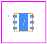 EQY-6-123+ - Mini-Circuits PCB footprint - Other - Other - 6-Lead QFN