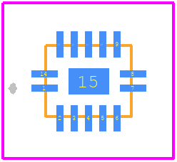 74LVC00ABQ-Q100/GX - Nexperia PCB footprint - Other - Other - SOT762-1