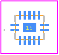 74LVC04ABQ-Q100/GX - Nexperia PCB footprint - Other - Other - SOT762-1_2026-3.5