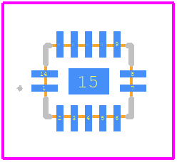 74LVC04ABQ/GX - Nexperia PCB footprint - Other - Other - SOT762-1_2026-1.3