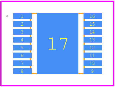 NSL21631-Q1HTPR - NOVOSENSE PCB footprint - Other - Other - HTSSOP-16_2026-1.3