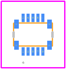 DF40GT-10DP-0.4V(51) - Hirose PCB footprint - Other - Other - DF40GT-10DP-0.4V(51)-2