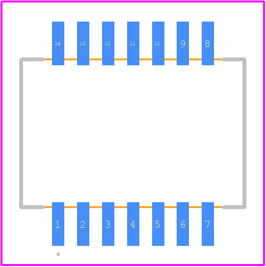 NPA-500B-030A - Amphenol PCB footprint - Other - Other - 14-SOIC _2026-2