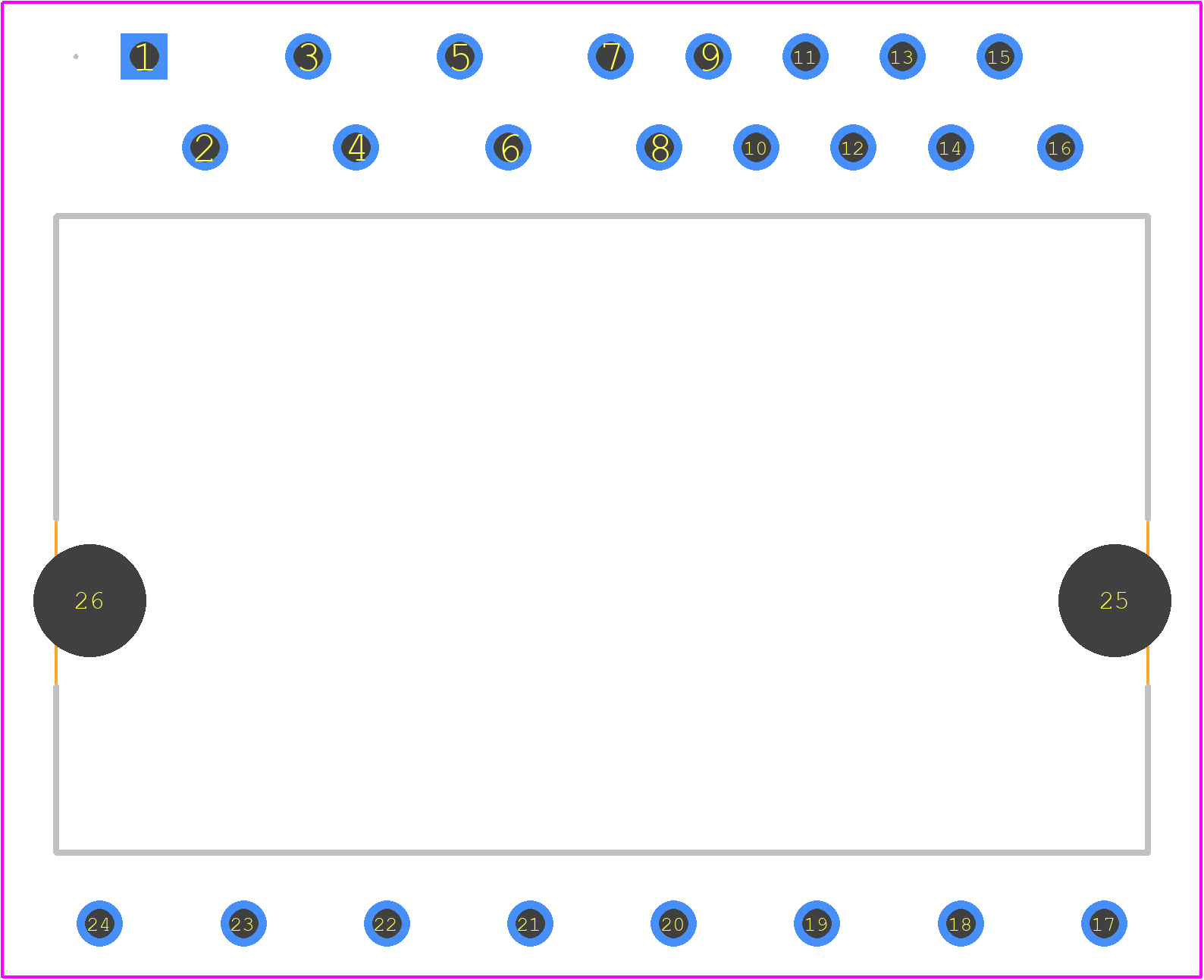 IM06B20AC1XKMA1 - Infineon PCB footprint - Other - Other - PG-MDIP-24-81_2026