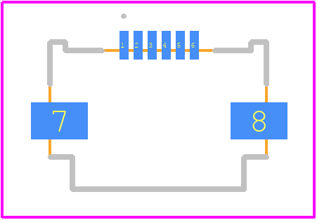 505278-0670 - Molex PCB footprint - Other - Other - 505278-0670-3