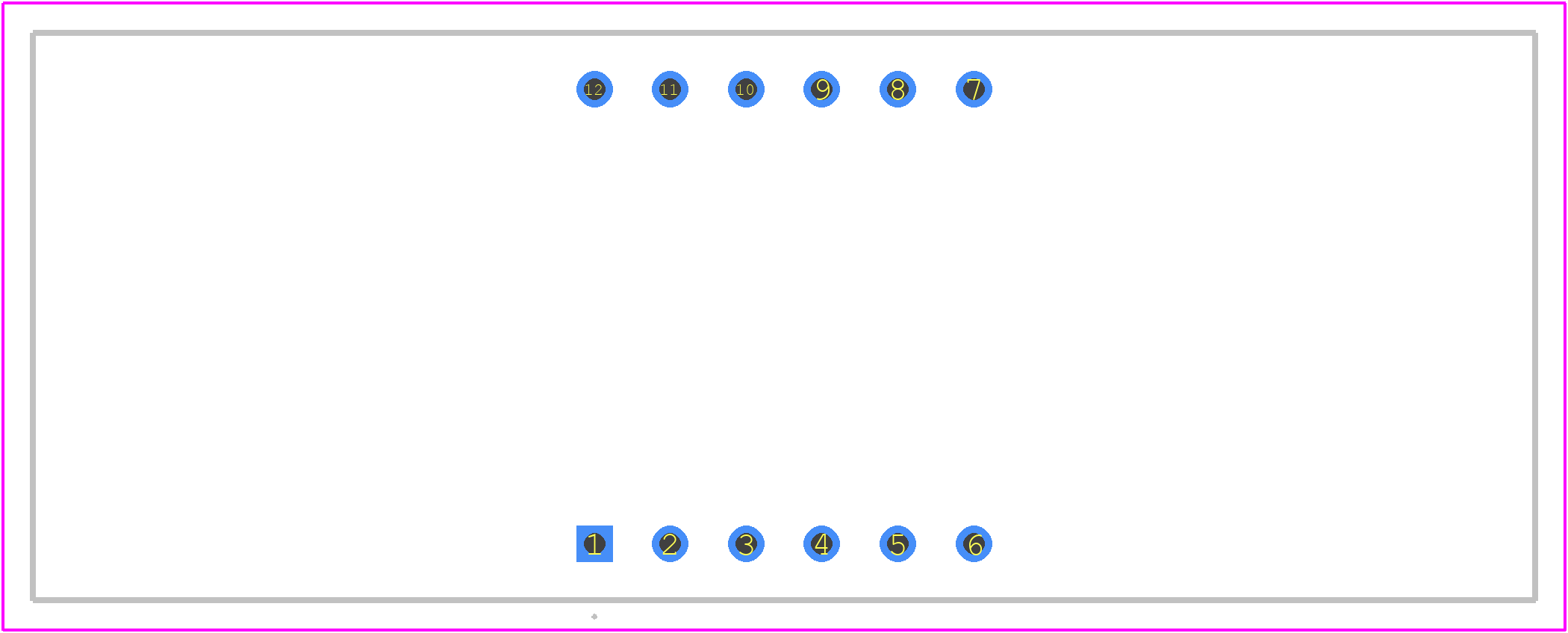 KW4-561ASB - Luckylight PCB footprint - Other - Other - KW4-561ASB-1