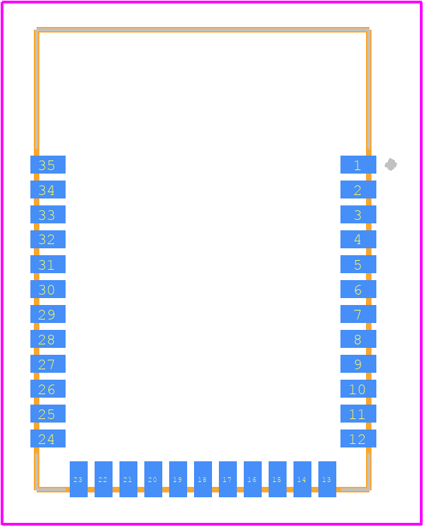 CYBT-213043-02 - Infineon PCB footprint - Other - Other - CYBT-213043-02-2