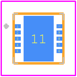 RFPA5200 - Qorvo PCB footprint - Other - Other - RFPA5200-2