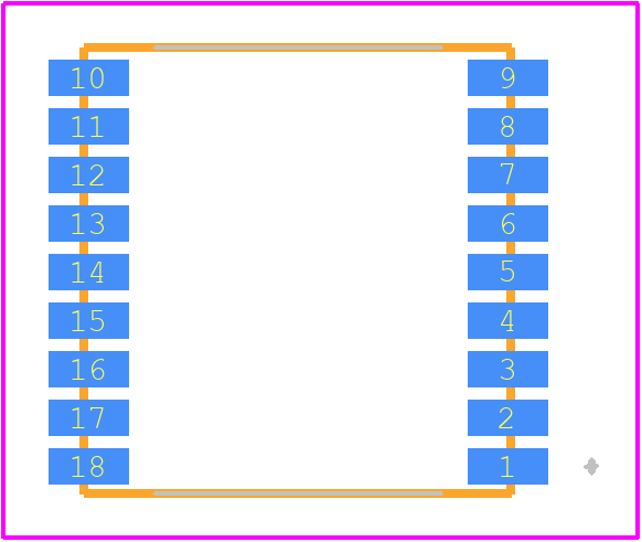 MAX-8C-0 - u-blox PCB footprint - Other - Other - MAX-8C-0-4