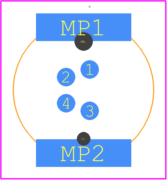 1412258 - Phoenix Contact PCB footprint - Other - Other - 1412258-5