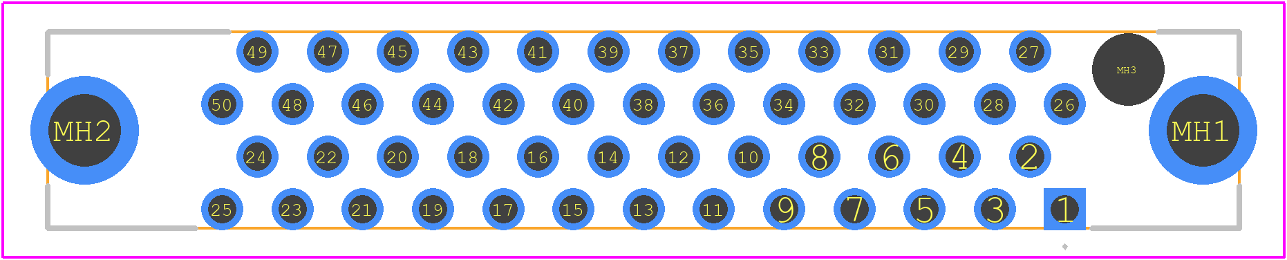 1734101-5 - TE Connectivity PCB footprint - Other - Other - 1734101-5-5