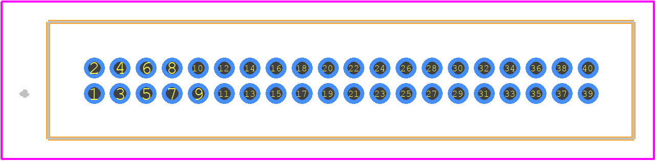 TFC-120-01-F-D - SAMTEC PCB footprint - Other - Other - TFC-120-01-F-D-4
