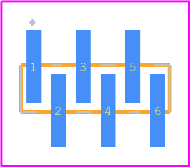 HTMS-106-53-S-S-SM - SAMTEC PCB footprint - Other - Other - HTMS-106-53-S-S-SM-1