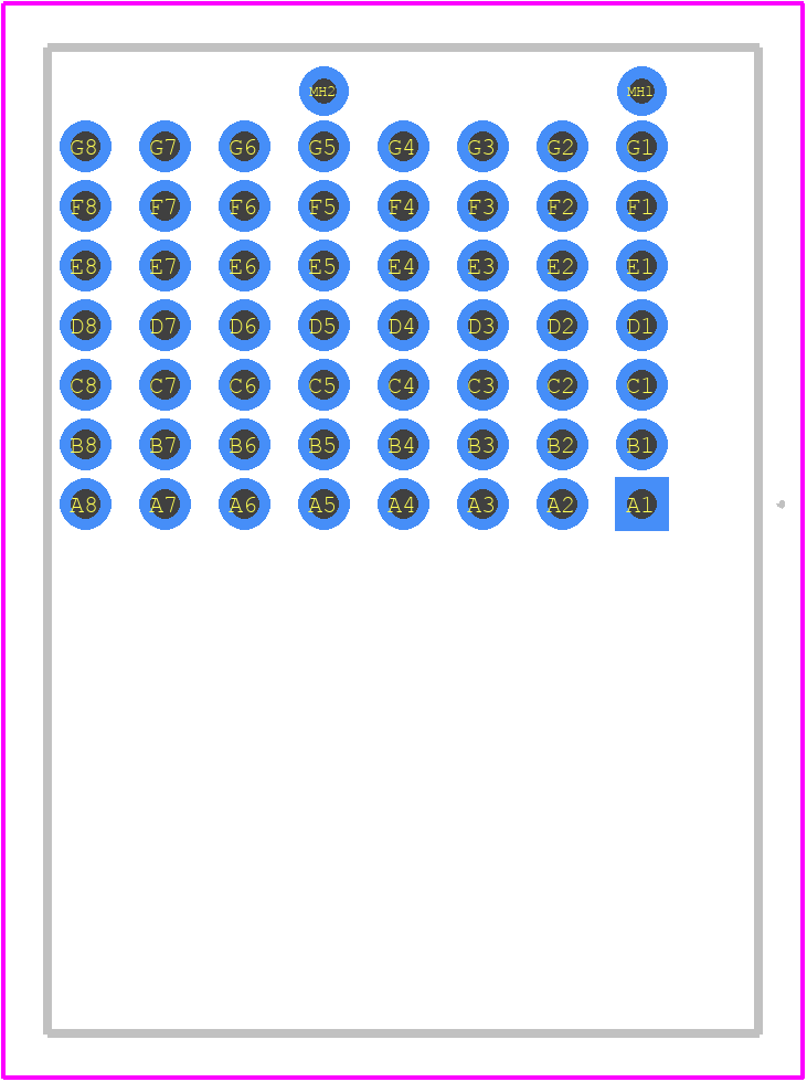1410189-1 - TE Connectivity PCB footprint - Other - Other - 1410189-1-6