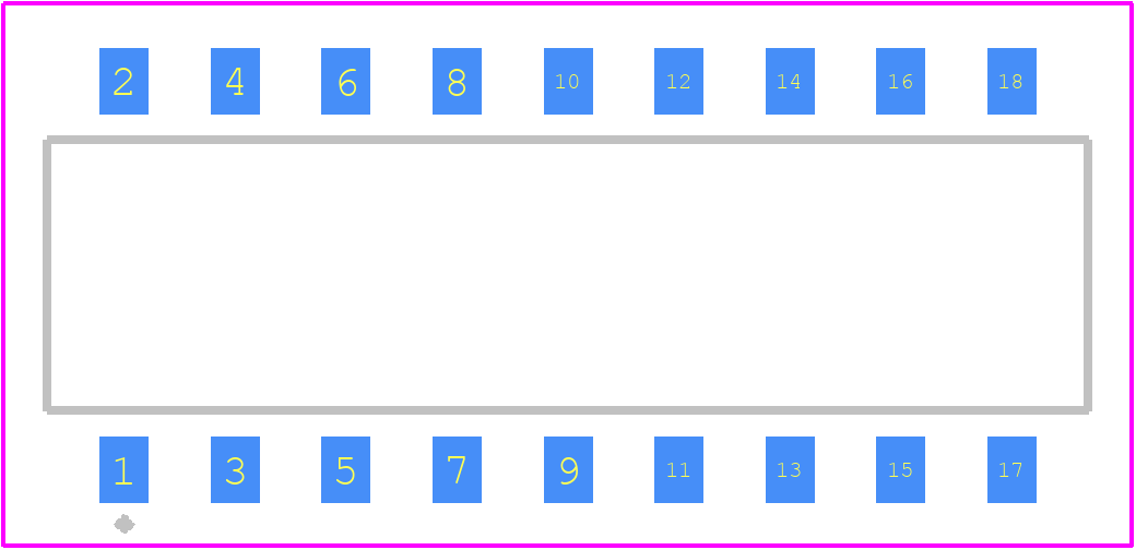KAE09LGGR - E-Switch PCB footprint - Other - Other - KAE09LGGR