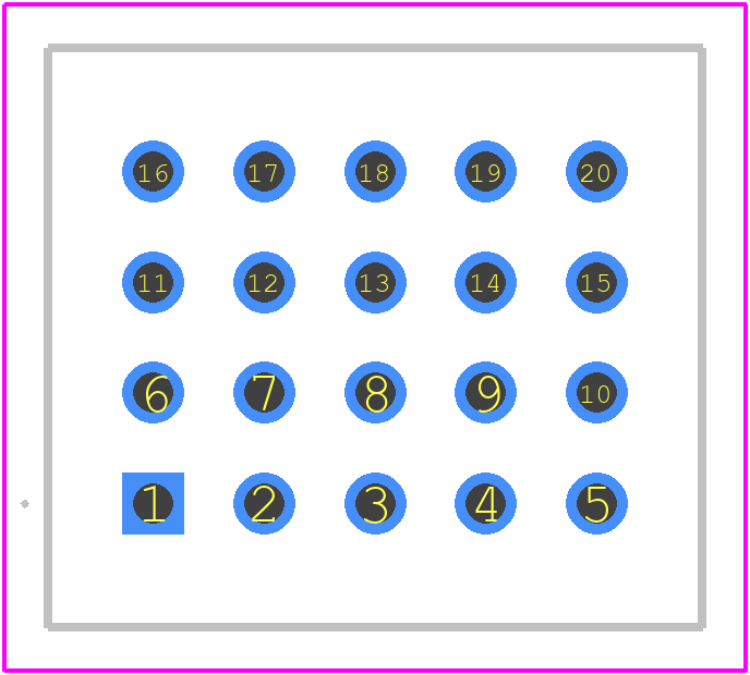SIMM2022PNG - Amphenol PCB footprint - Other - Other - SIMM2022PNG-4