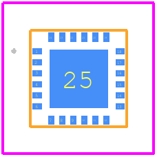 QPC5330SR - Qorvo PCB footprint - Other - Other - 3.5 x 3.5 mm OVM
