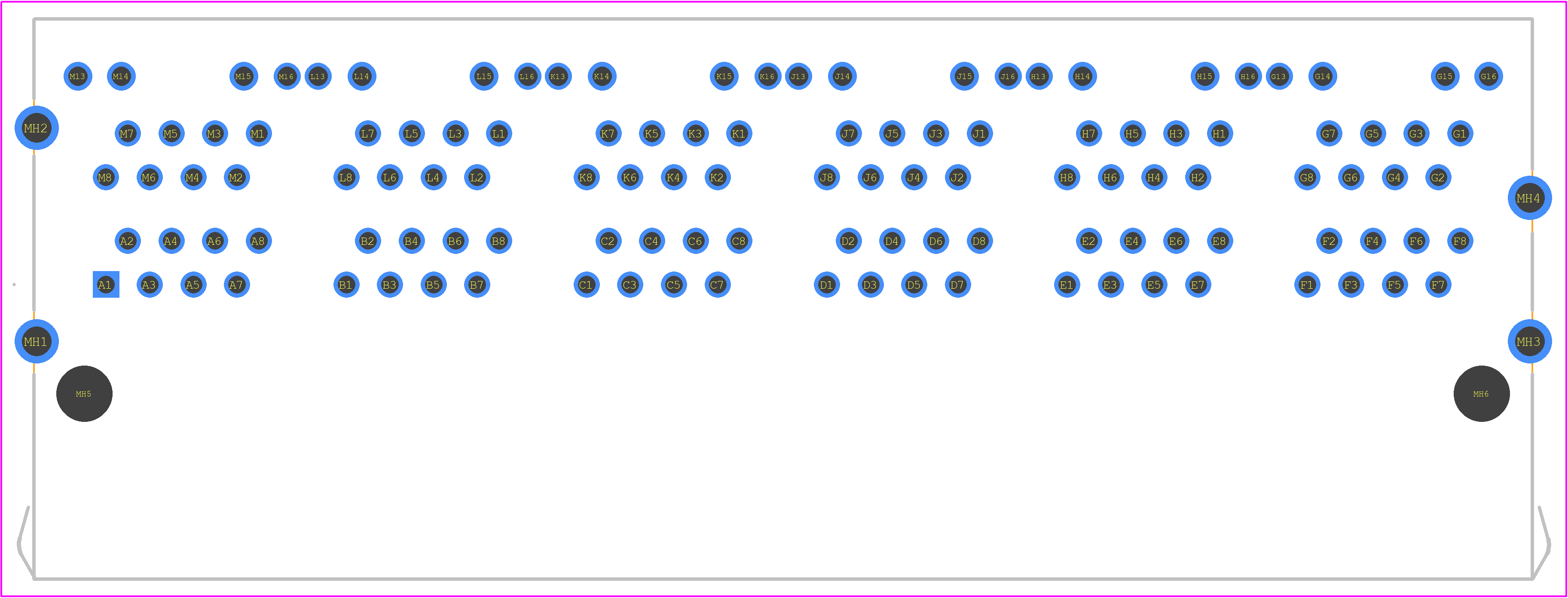 2497307-6 - TE Connectivity PCB footprint - Other - Other - 2497307-6-2