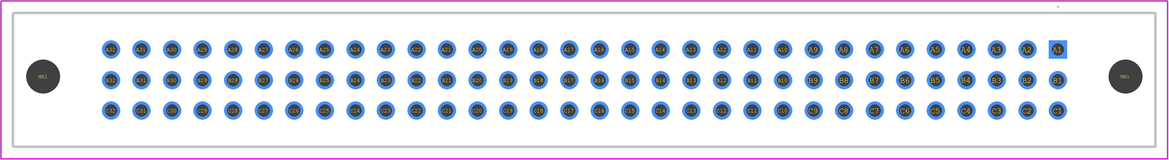 97000003023 - HARTING PCB footprint - Other - Other - 97000003023-2