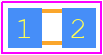 GMT10CG222J50NT4 - Cal-Chip PCB footprint - Capacitor Chip Non-polarised - Capacitor Chip Non-polarised - 1.6mm x 0.8mm_2026-2.2