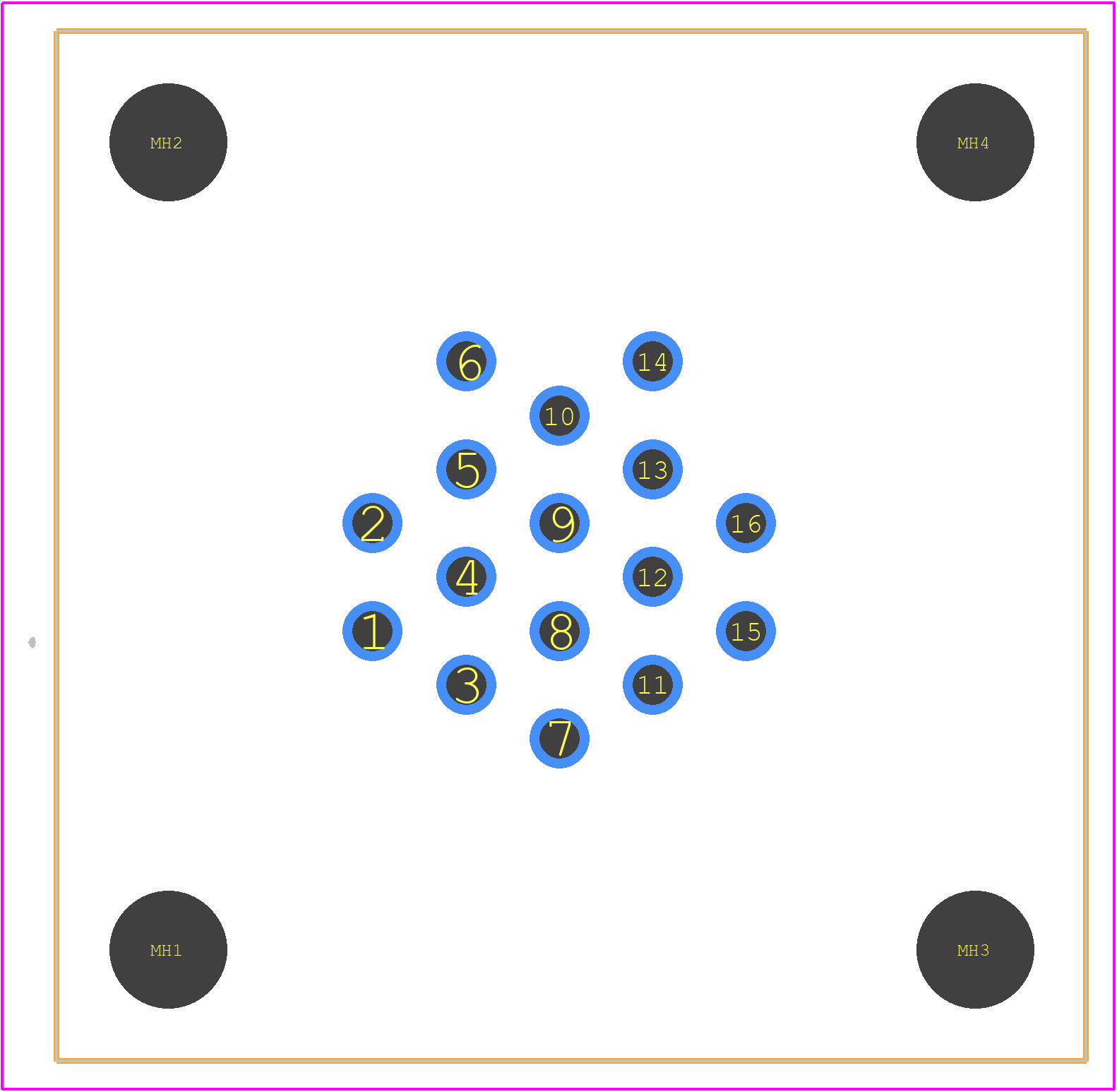 213855-3 - TE Connectivity PCB footprint - Other - Other - 213855-3-2