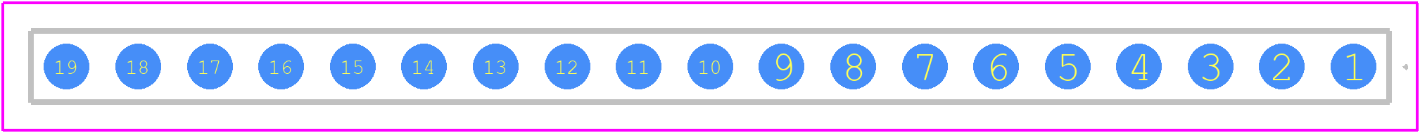 19-0518-00 - ARIES PCB footprint - Other - Other - 19-0518-00-1