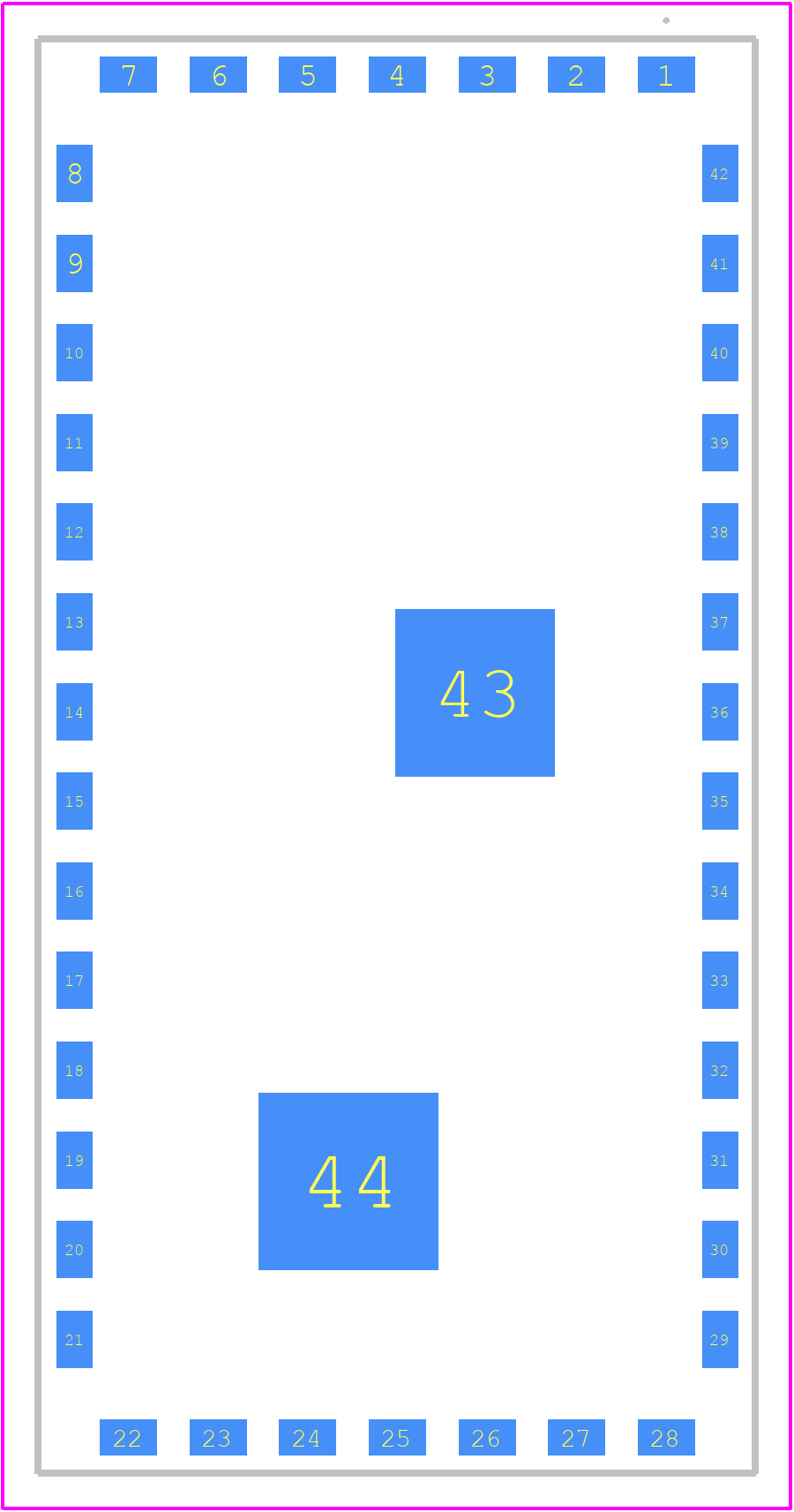 DB2605-AC-UN-U-V120 - Dropbeats PCB footprint - Other - Other - 20.32 * 40.64