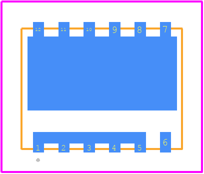 IQFH61N06NM5ATMA1 - Infineon PCB footprint - Other - Other - PG-TSON-12-1