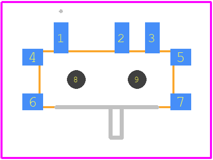 SWS005-015R12SSA - GCT (GLOBAL CONNECTOR TECHNOLOGY) PCB footprint - Other - Other - SWS005-015R12SSA-1