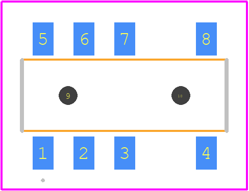 SWS040-015V23SSA - GCT (GLOBAL CONNECTOR TECHNOLOGY) PCB footprint - Other - Other - SWS040-015V23SSA-2