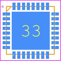 STM32WL3RK8V6TR - STMicroelectronics PCB footprint - Quad Flat No-Lead - Quad Flat No-Lead - VFQFPN32_2026-1.1