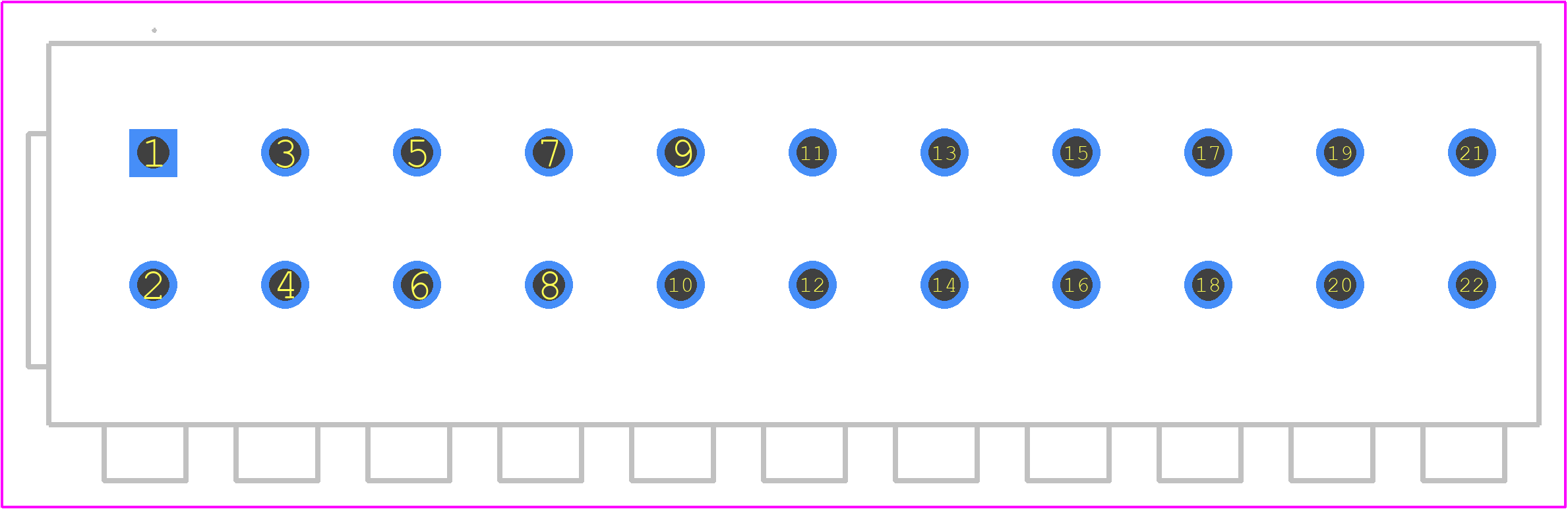 2602-1111 - Wago PCB footprint - Other - Other - 2602-1111-1